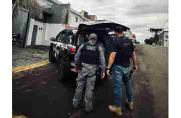 Laranjeiras - Ação conjunta das Polícias Civil e Penal prende suspeito de tráfico de drogas no bairro Presidente Vargas